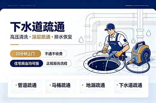 鹤壁下水道疏通