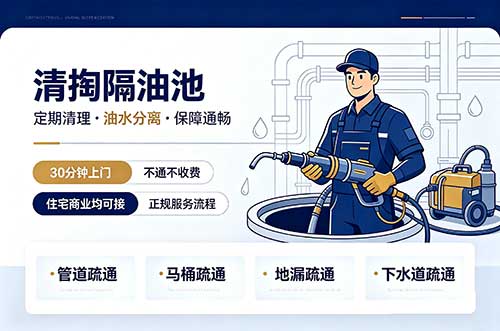 鹤壁清掏隔油池